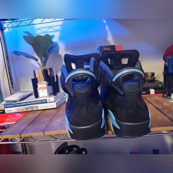 Air Jordan Retro 6 M 10.5 UNC - Picture 6 of 8